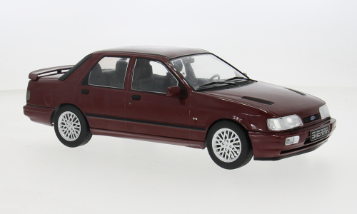 Ford Sierra Cosworth 4x4 1990 Donkerrood - 1:18